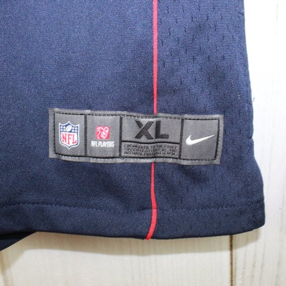 NFL New England Patriots Blue Brandin Cooks #14 Jersey Shirt Size XL - Picture 4 of 9